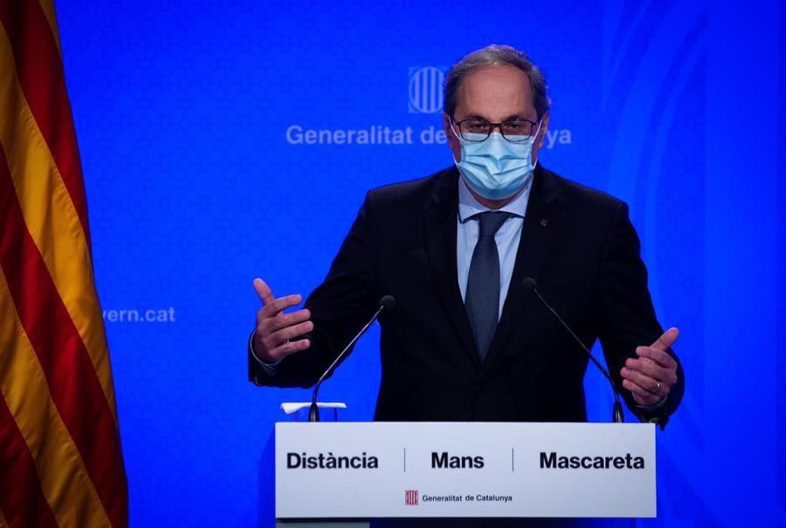 El presidente de la Generalitat, Quim Torra.