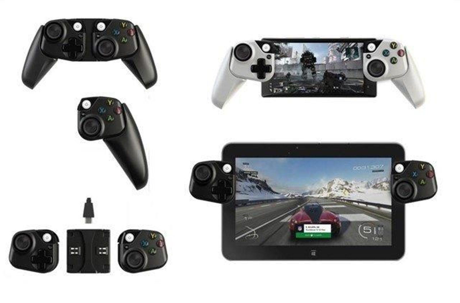 Prototipo de mandos para videojuegos móviles de Microsoft