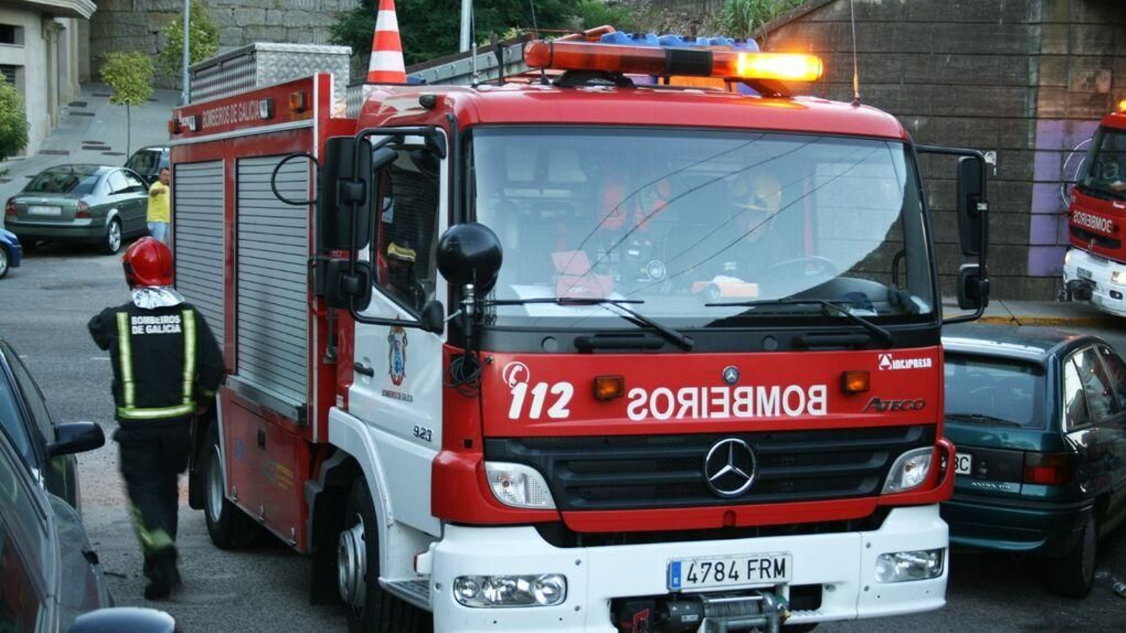 Imagen de archivo de un camión de bomberos.