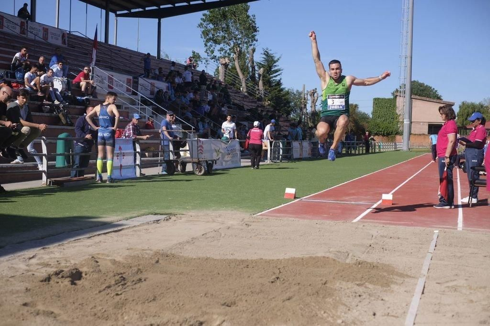 Las pistas de Balaídos siguen en pésimo estado.