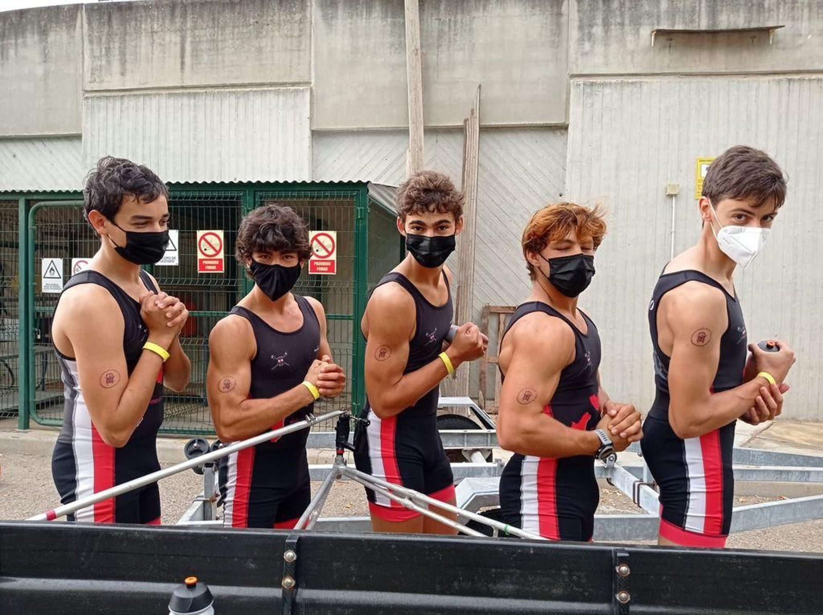 El Remo Vigo se cuelga tres medallas en los Nacionales