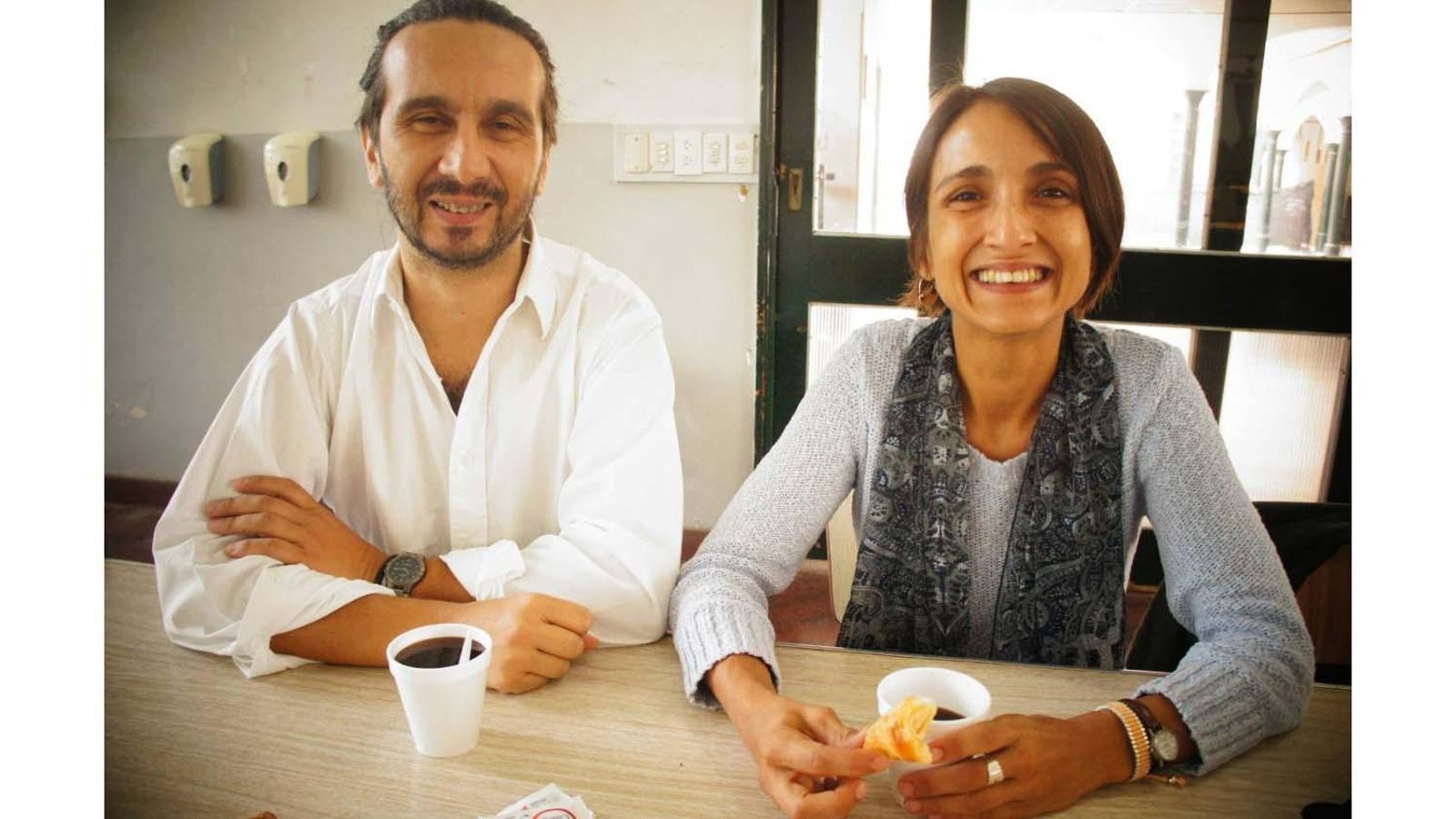 Ruy y Mónica, los hijos de María Rosa Iglesias