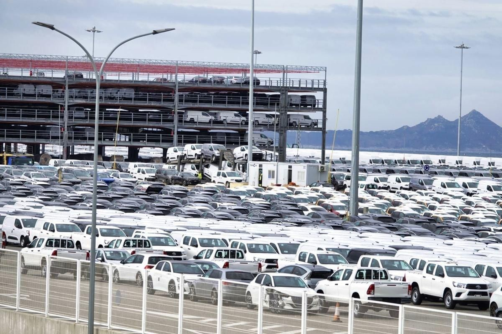 La exportación de vehículos es el principal capítulo de Vigo y la provincia y de Galicia.