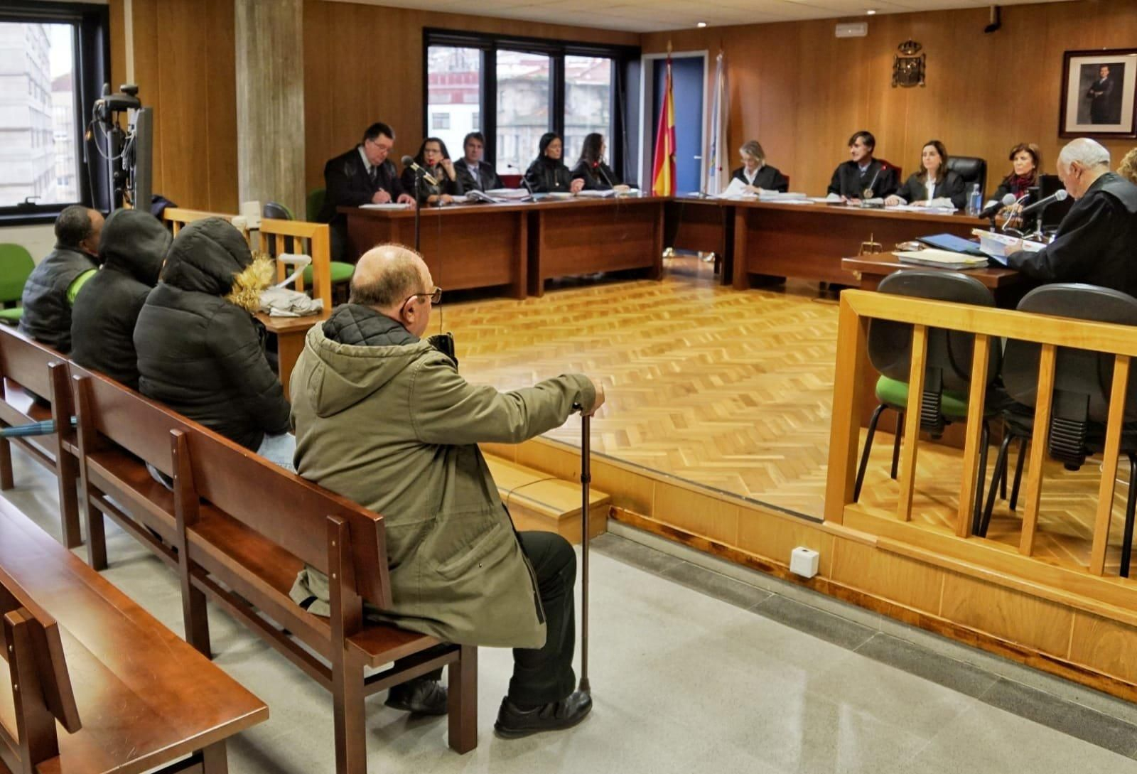 La sala del juzgado esta mañana  // Vicente Alonso