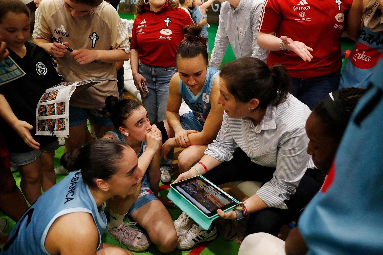 Pendientes del partido entre Girona y Gran Canaria.