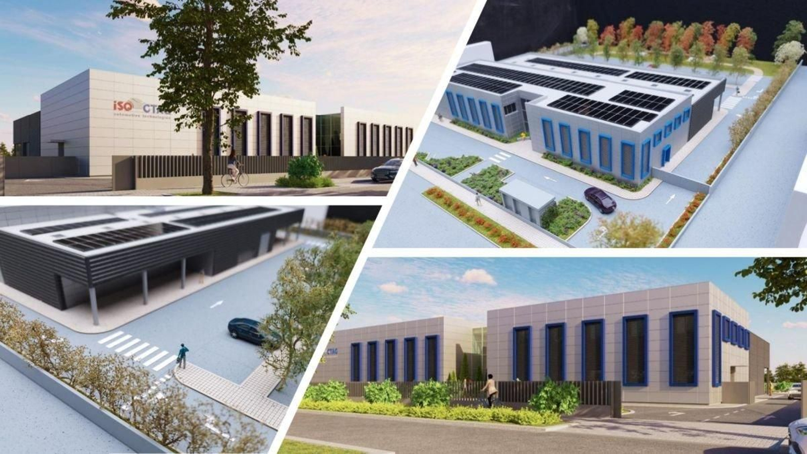 Recreación del laboratorio de CTAG y ISQ en Monçao. // ISQCTAG