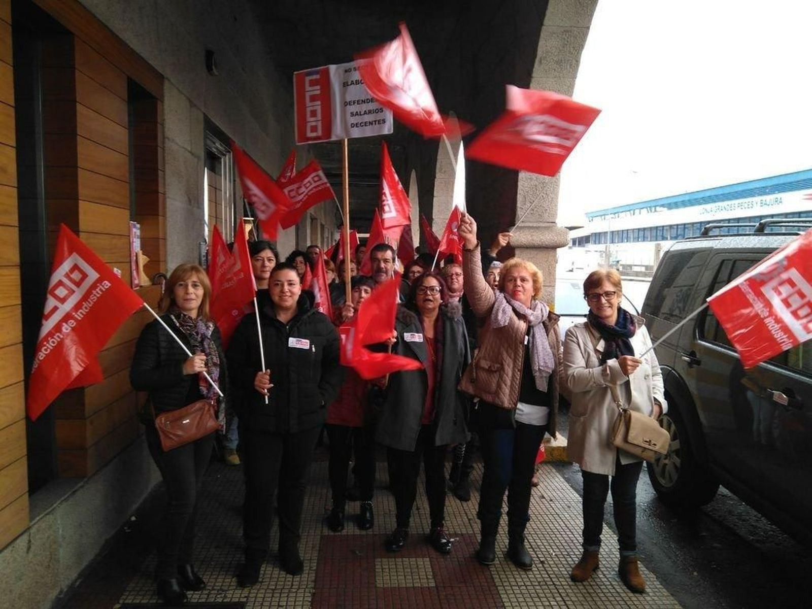 Protesta sindical ante Conxemar