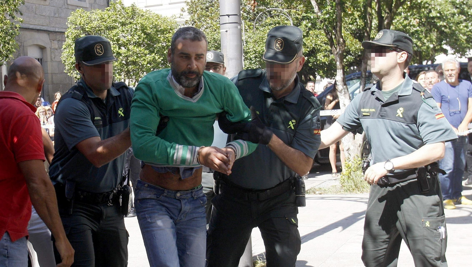 David Oubel, llegando a los juzgados el 1 de agosto de 2015.