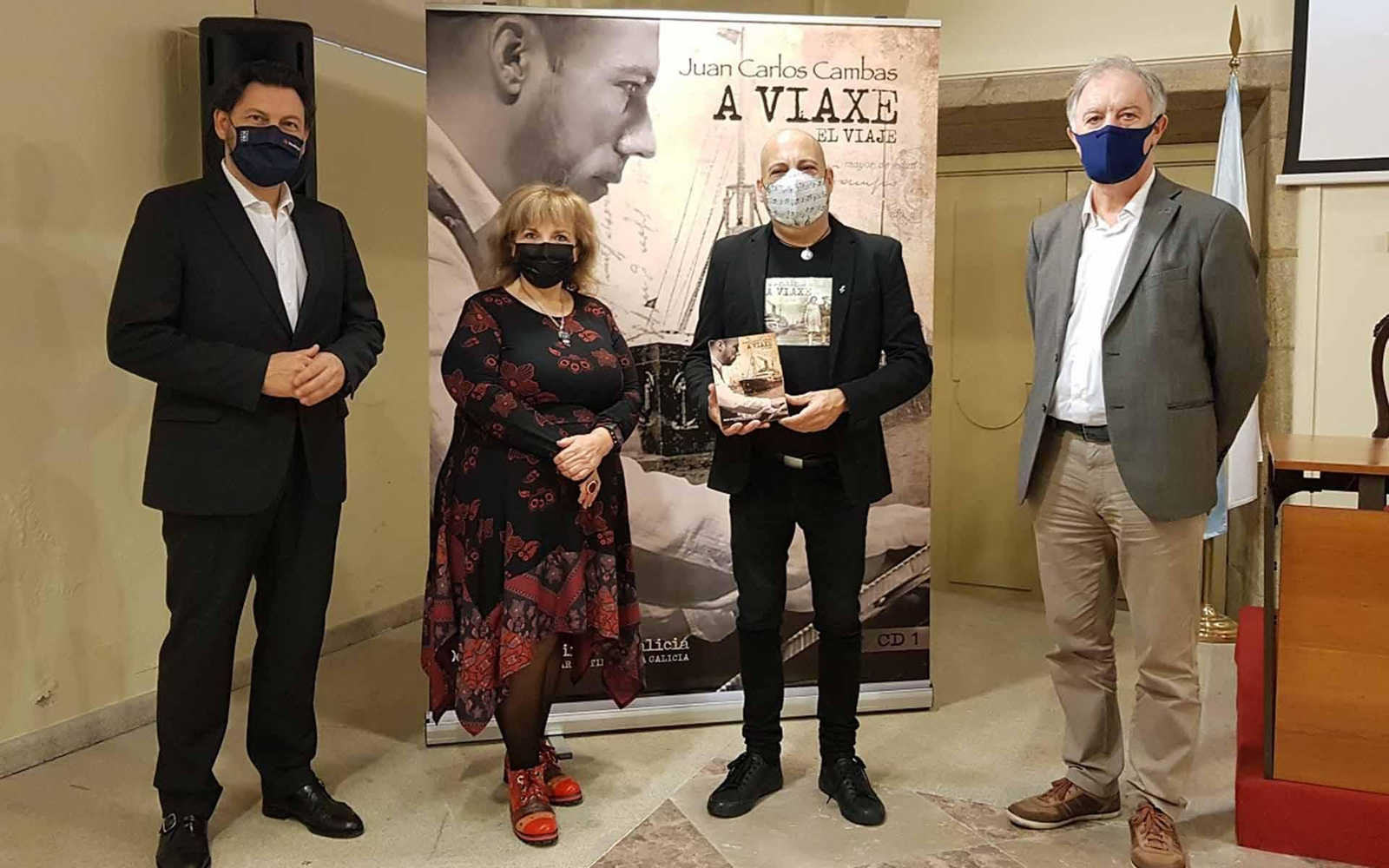 Imagen de la presentación en el Museo do Pobo Galego