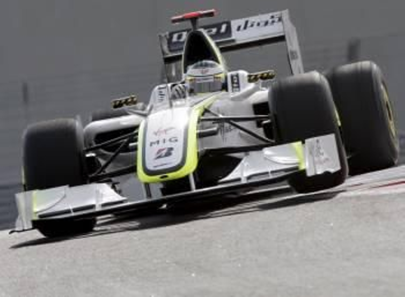 El británico Jenson Button en Abu Dabi.