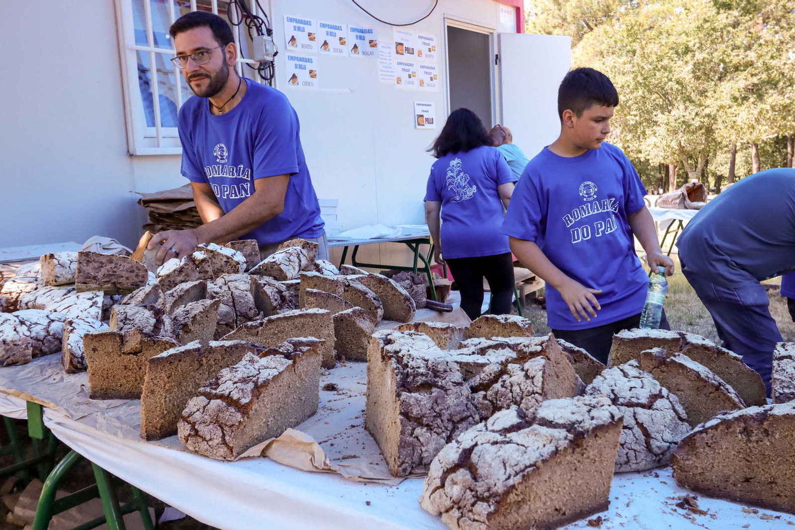 Festa do Pan de Millo de Cabral. Foto J. Santome