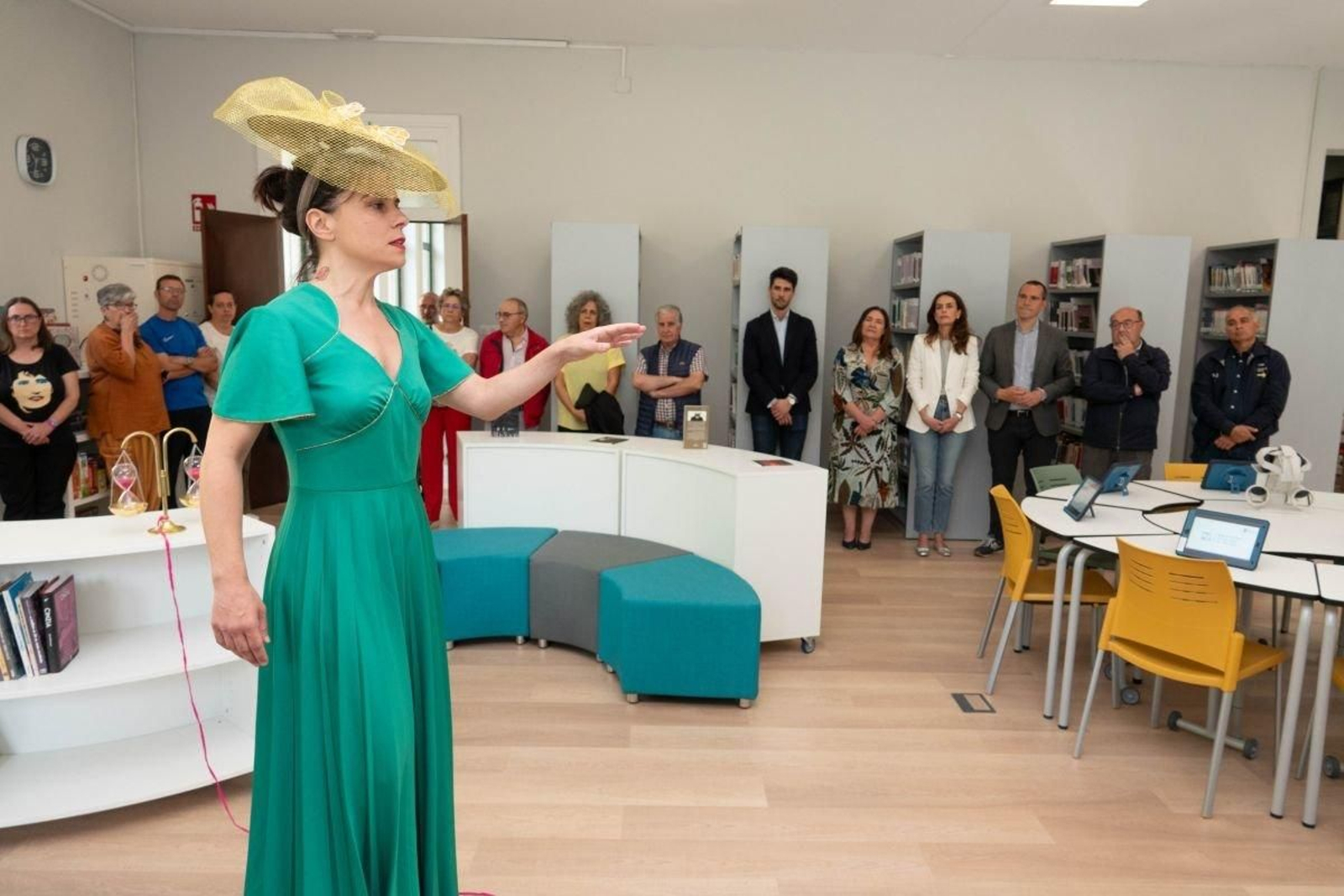 La inauguración del nuevo recinto incluyó un espectáculo.