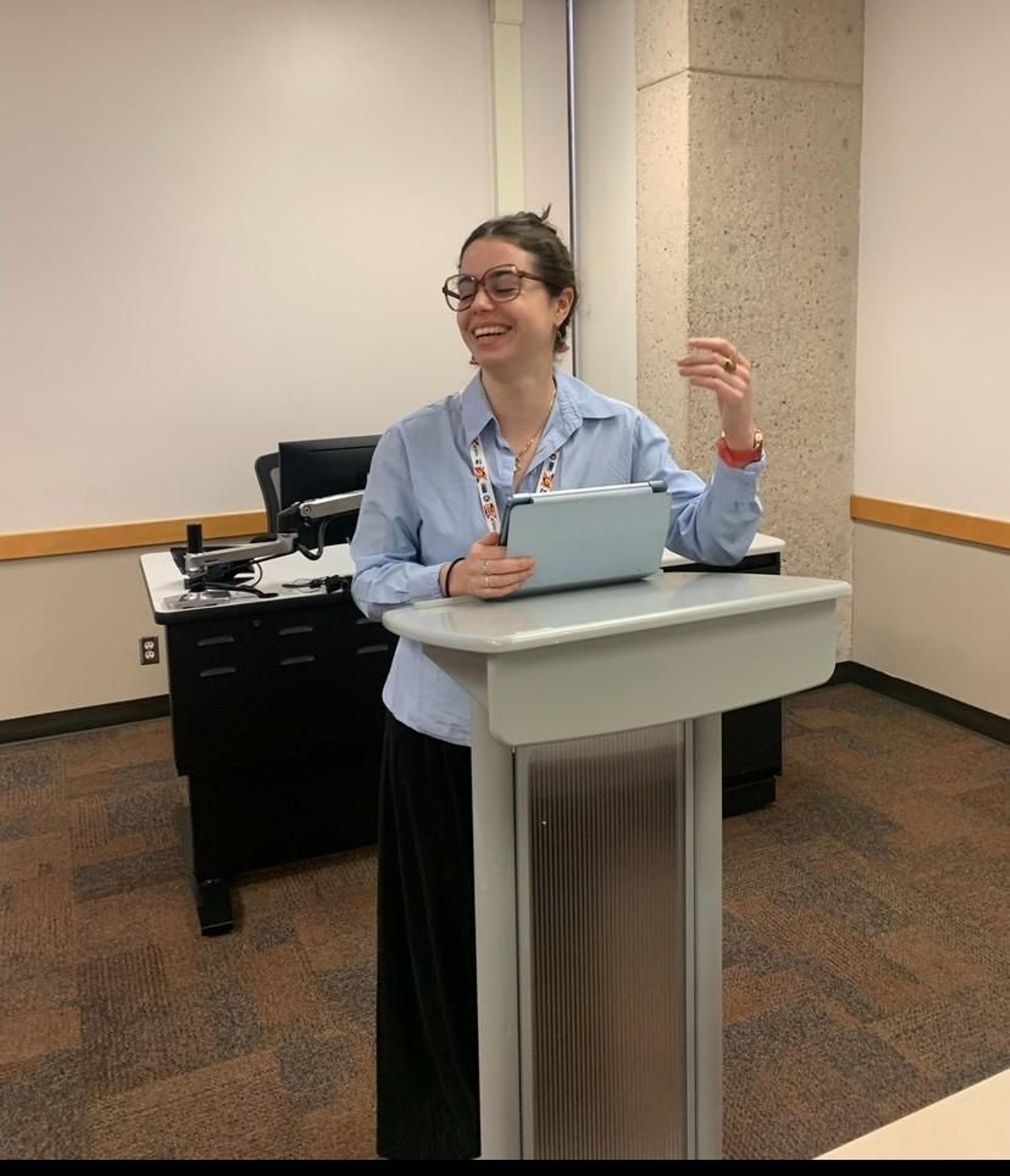 Durante una conferencia en Austin Eua