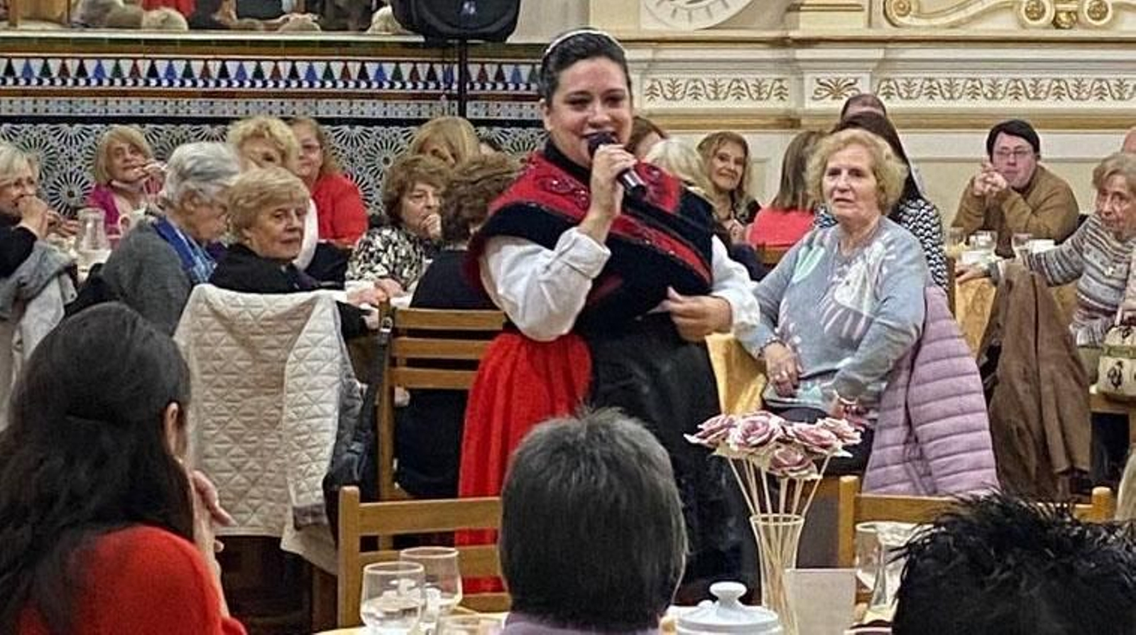 Imagen de la celebración del Día das Letras Galegas en el Centro Gallego de Avellaneda