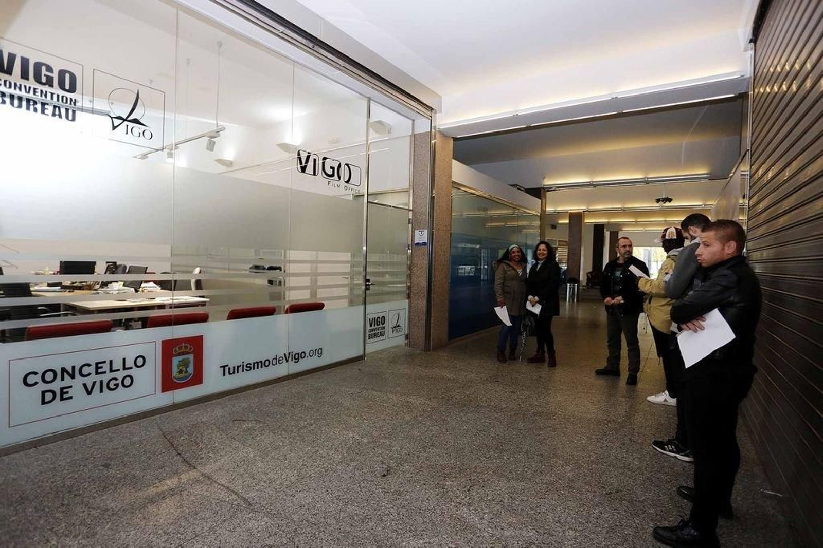 Los aspirantes a figurantes pasaron ayer por la Estación Marítima.