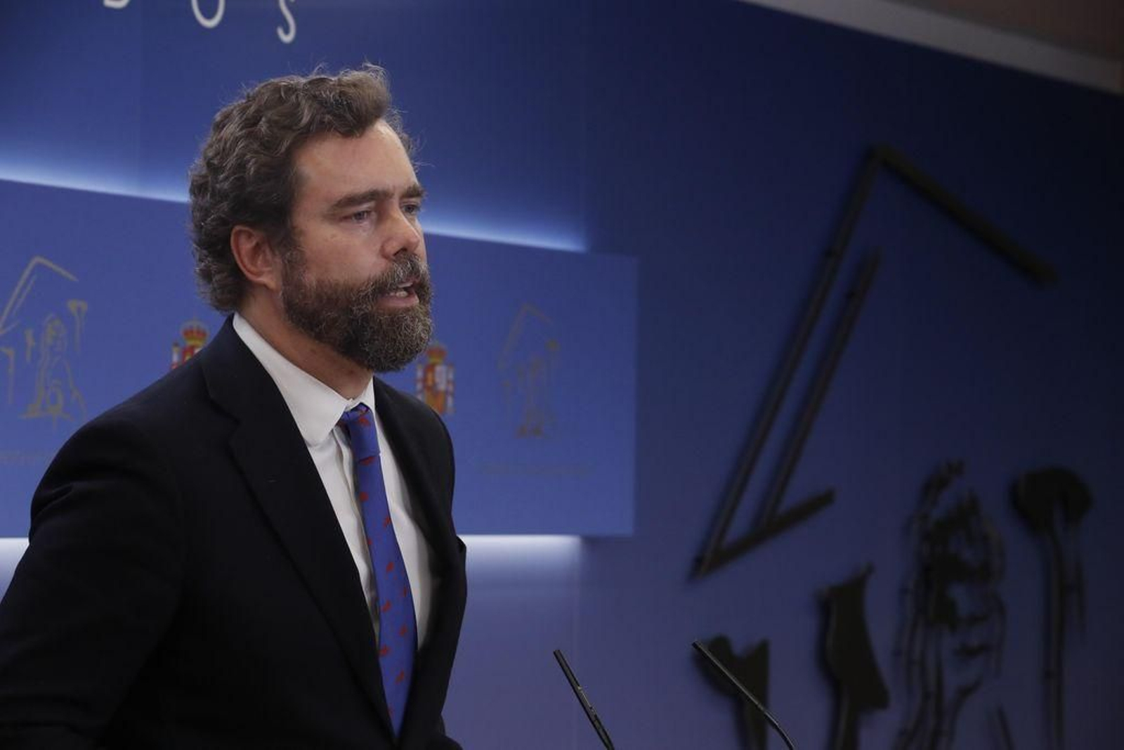 El portavoz de Voz, Iván Espinosa de los Monteros.