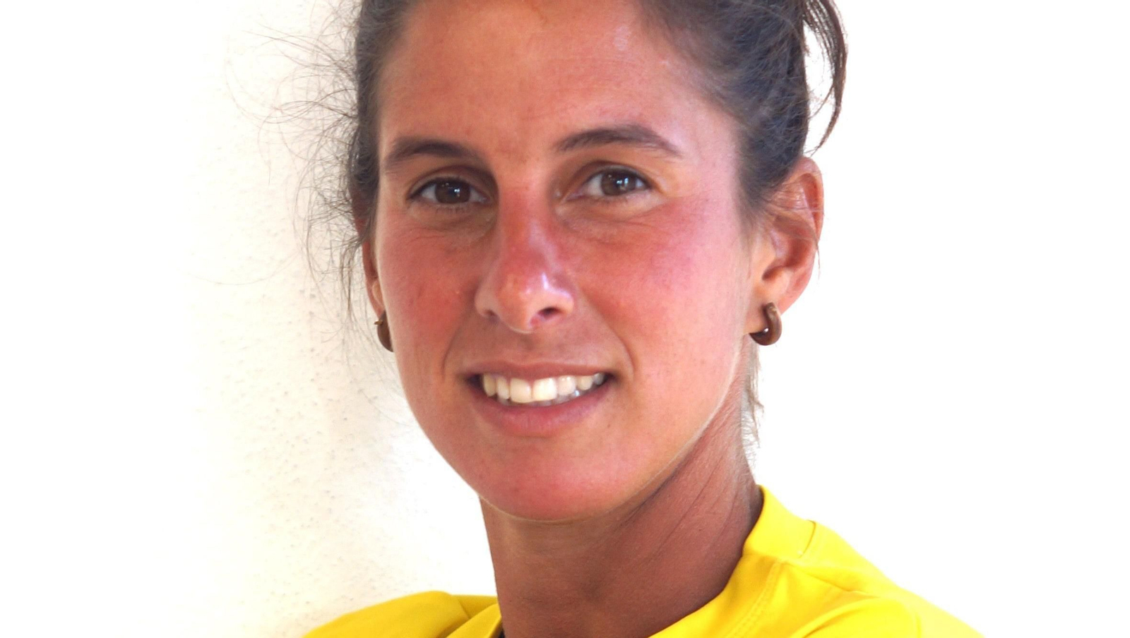 Joana, con su nueva camiseta.