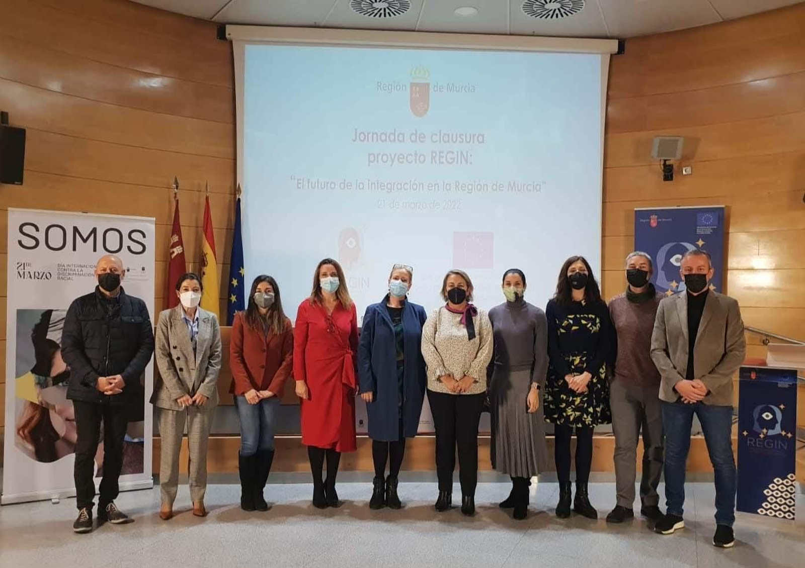 Un momento de la jornada 'El futuro de la integración en la Región de Murcia'