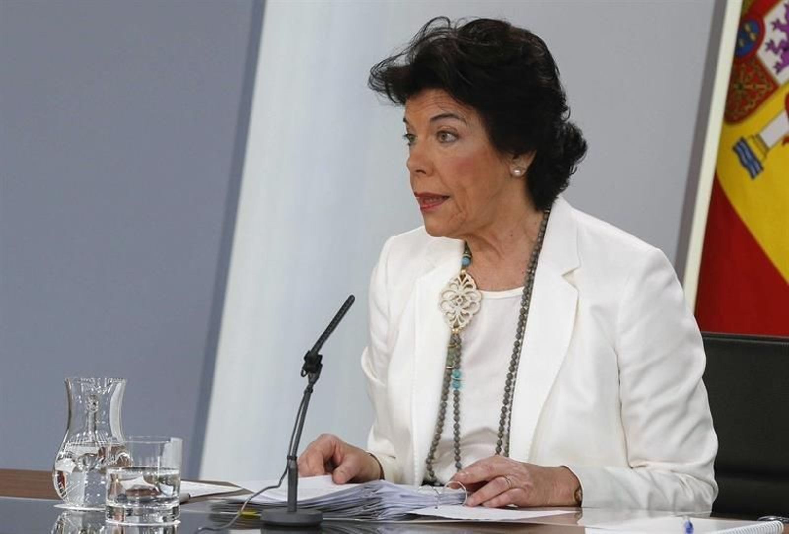 La portavoz del Gobierno, Isabel Celaá