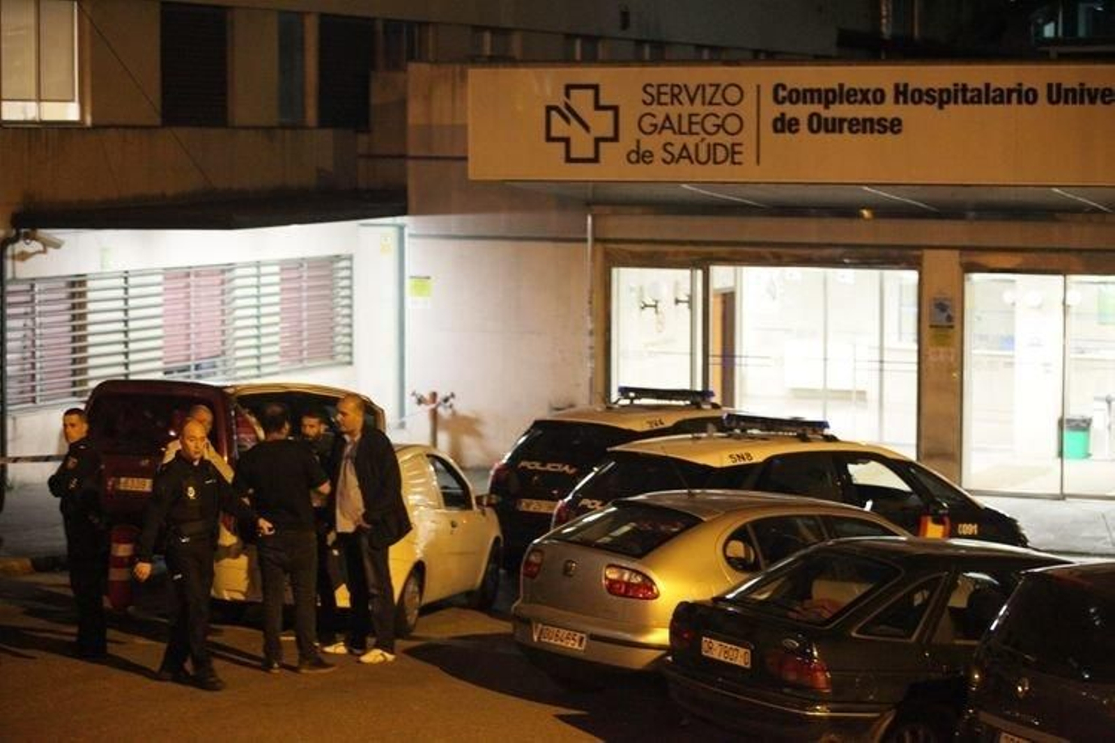 Ourense. 16-05-2016. Tiroteo en el Chuo. Paz