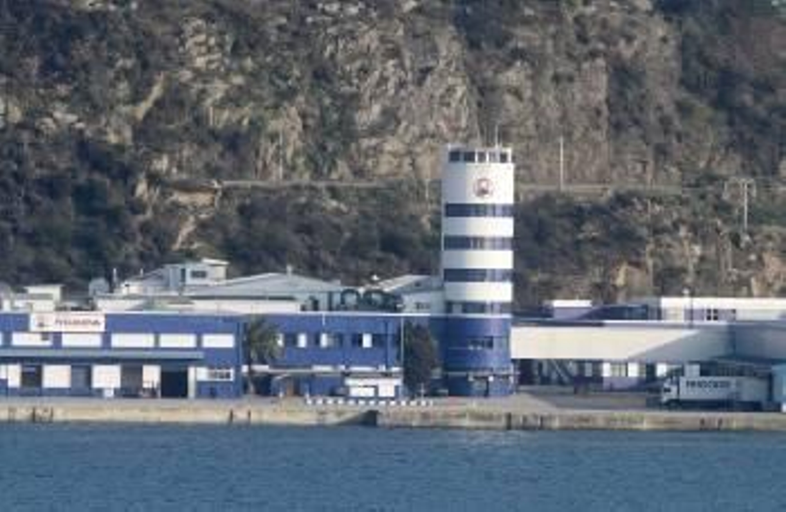 La sede de Pescanova en la redondelana parroquia de Chapela. (Foto: ARCHIVO)