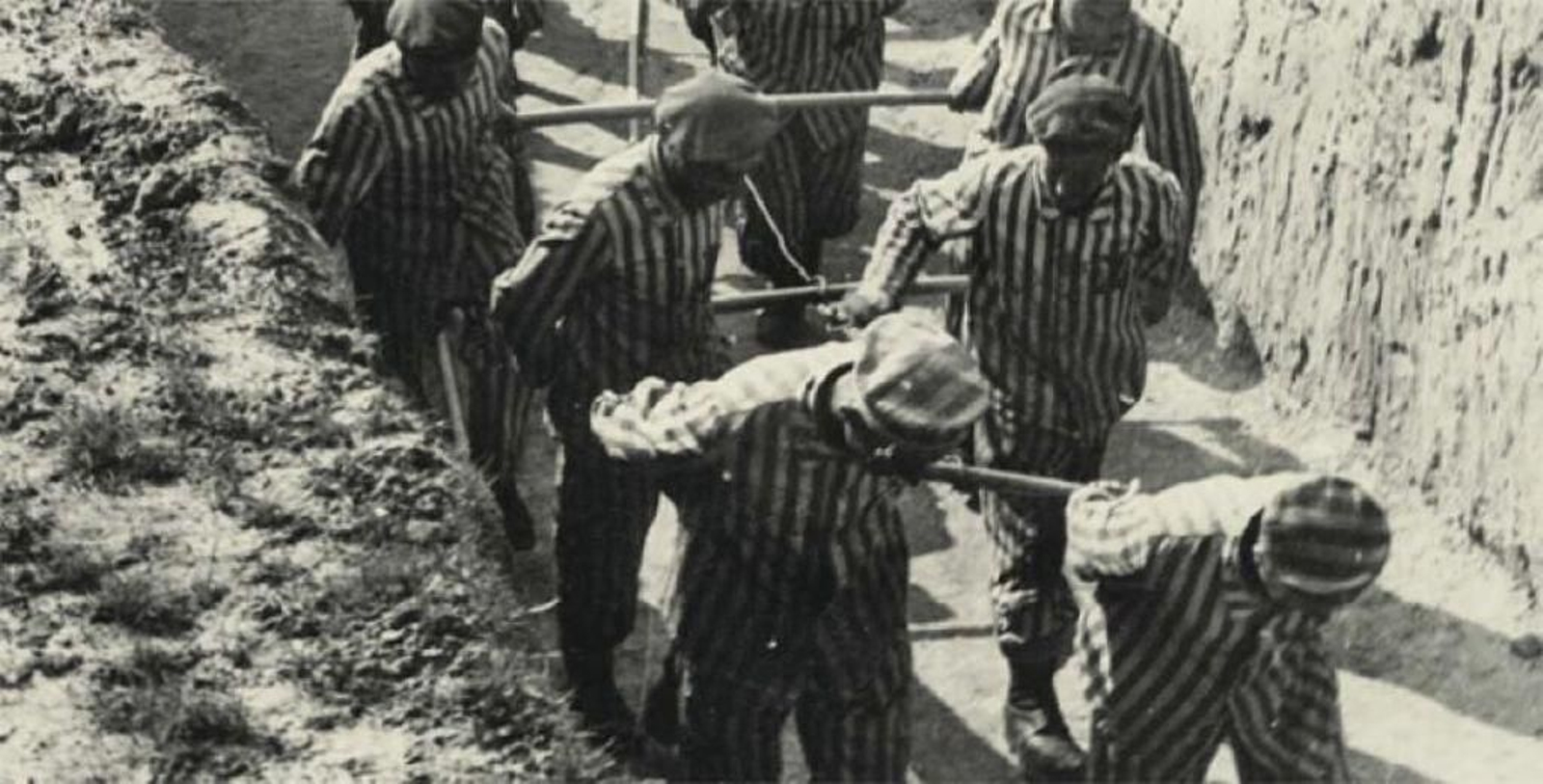 Imagen del campo de concentración de Manthausen, destinado al trabajo esclavo.