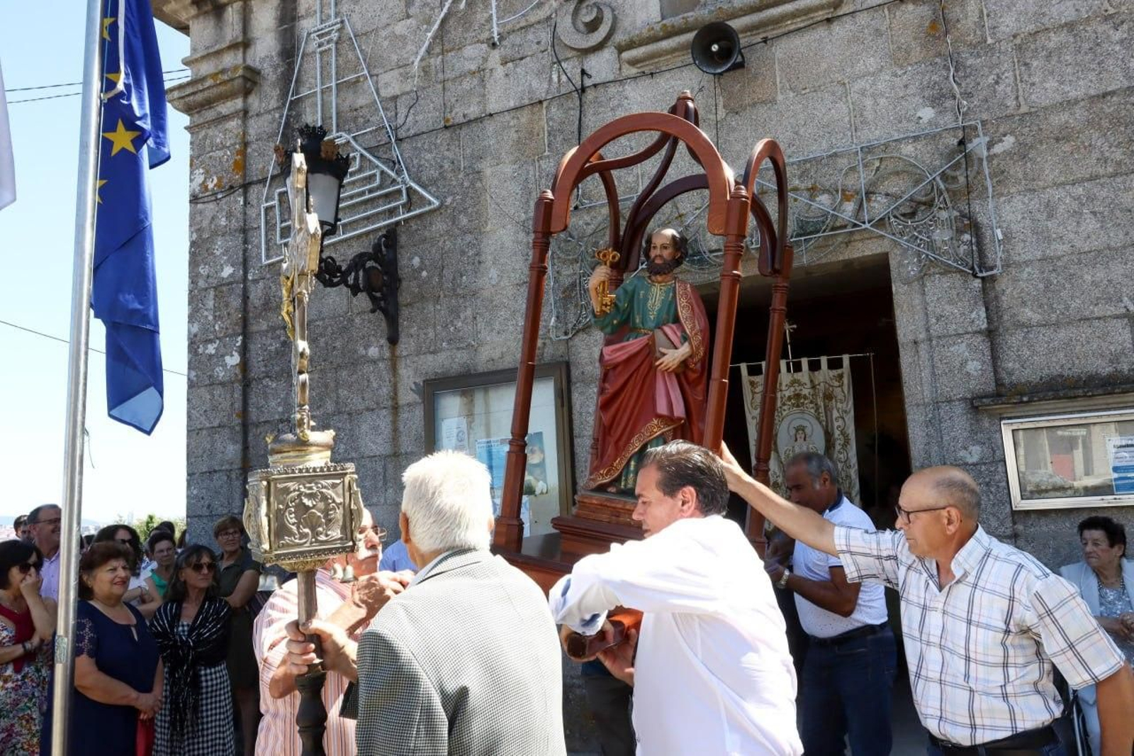 Procesión en Matamá. // Jorge Santomé