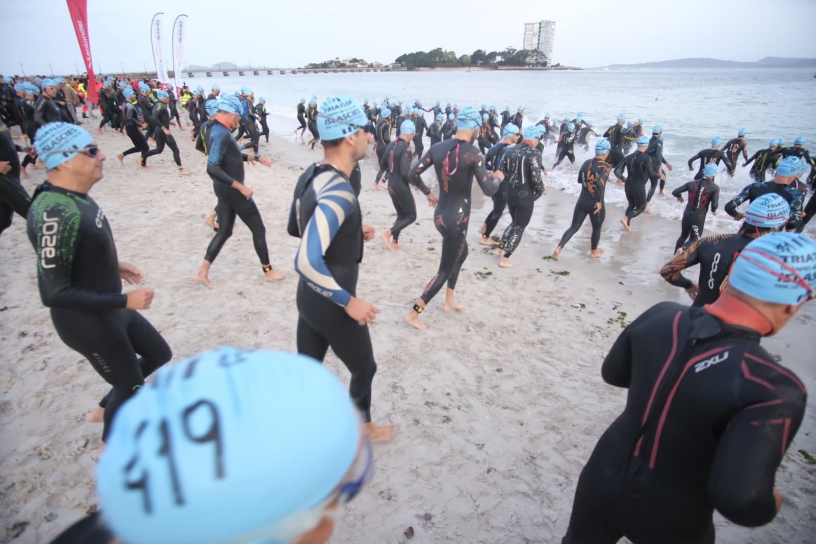 Un momento de la prueba Desafío Santander Islas Cíes // Lanfoco