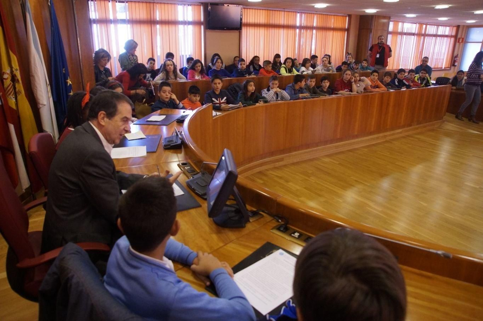 El pleno de Vigo esta mañana // Vicente Alonso