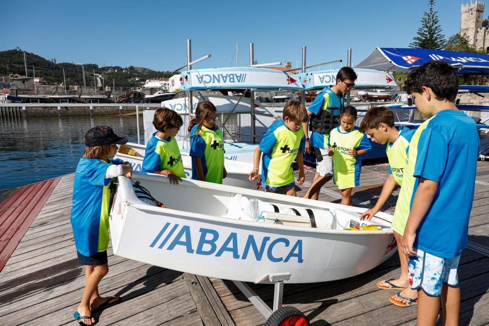 Regata Monte Real Club de Yates de Baiona con +Deporte Atlántico. // Jorge Santomé