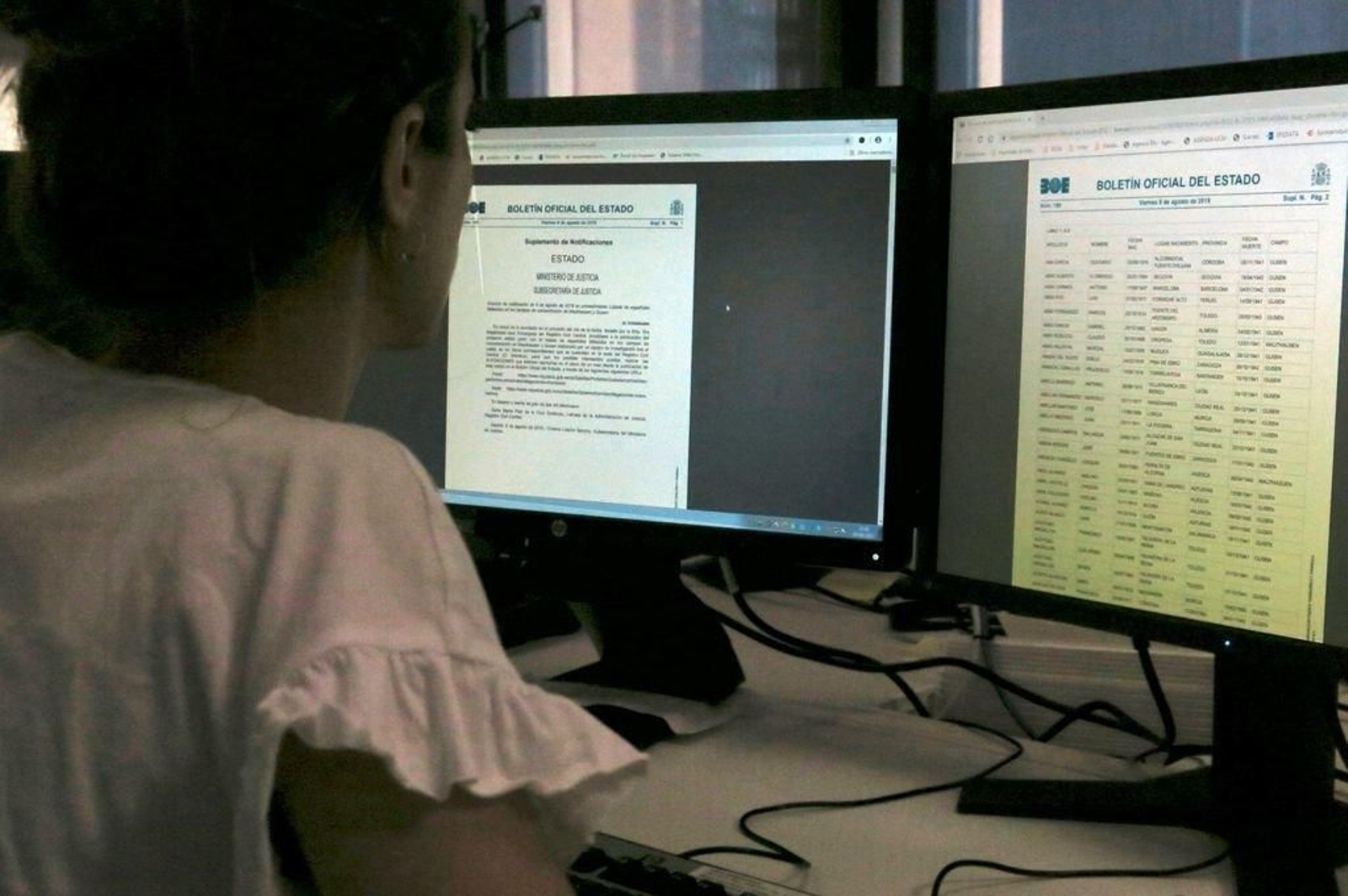 Lista de los españoles víctimas del genocidio nazi publicados en el Boletín Oficial del Estado.