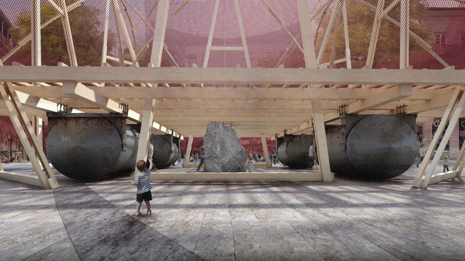 Otra imagen del proyecto que se instalará en Porta do Sol.