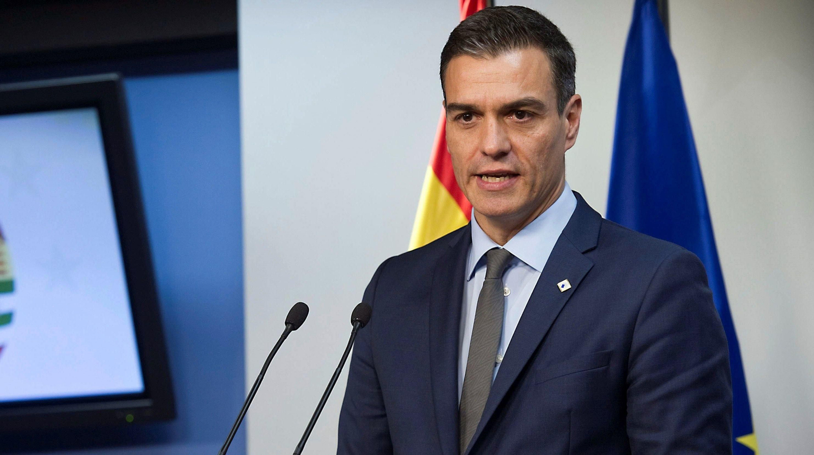 El presidente del Gobierno, Pedro Sánchez