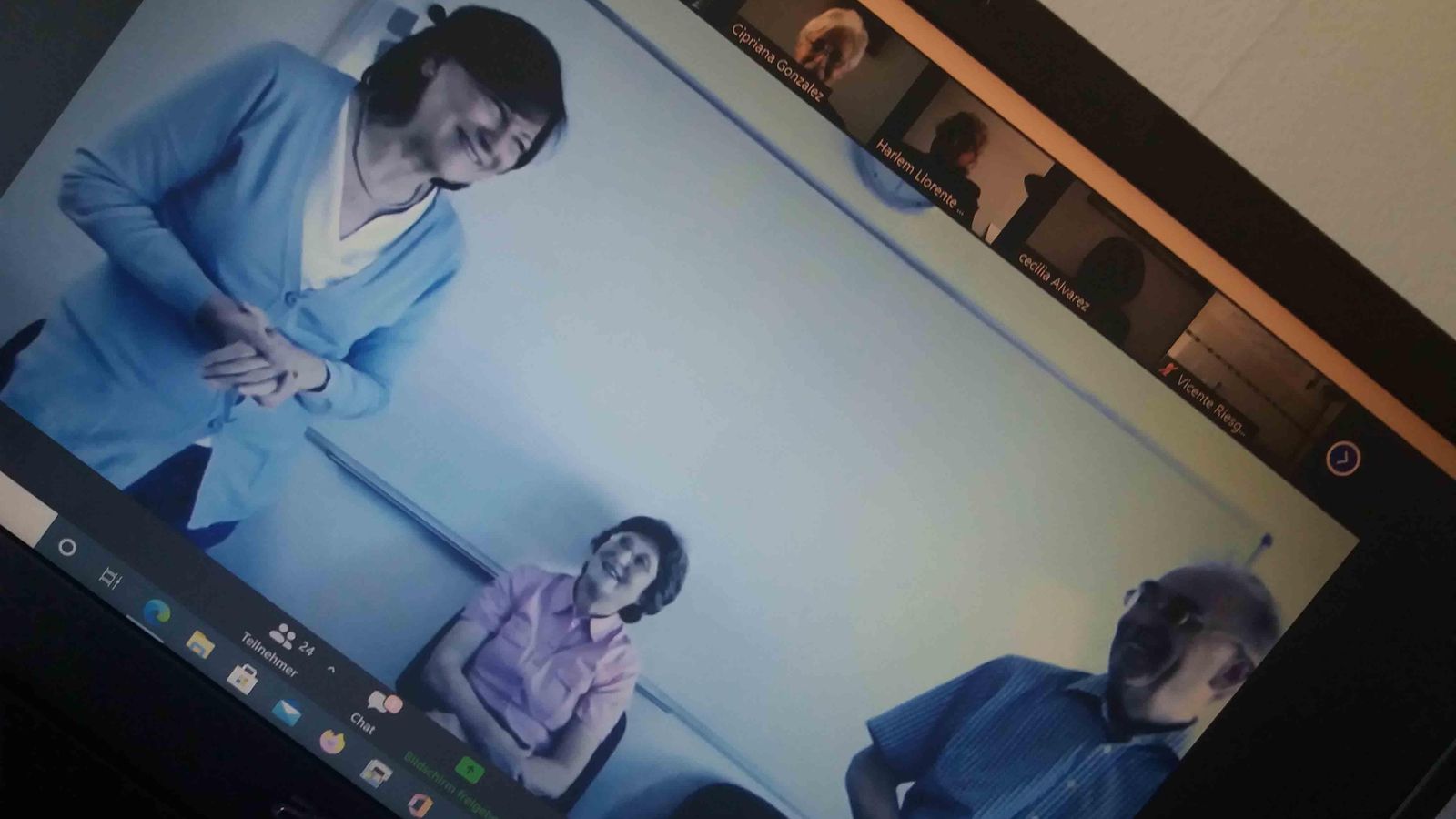 Alemania Adentro Carmen Salinas. Ma.Luisa Criado y Vicente Riesgo