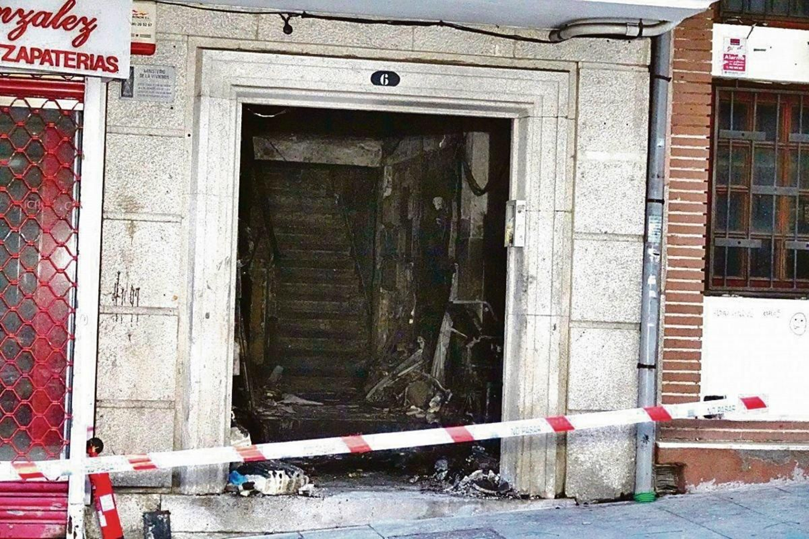 El juzgado archivó el incendio de Alfonso X al no hallar indicios de delito.