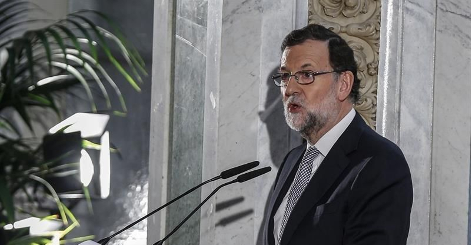 El presidente del Gobierno, Mariano Rajoy