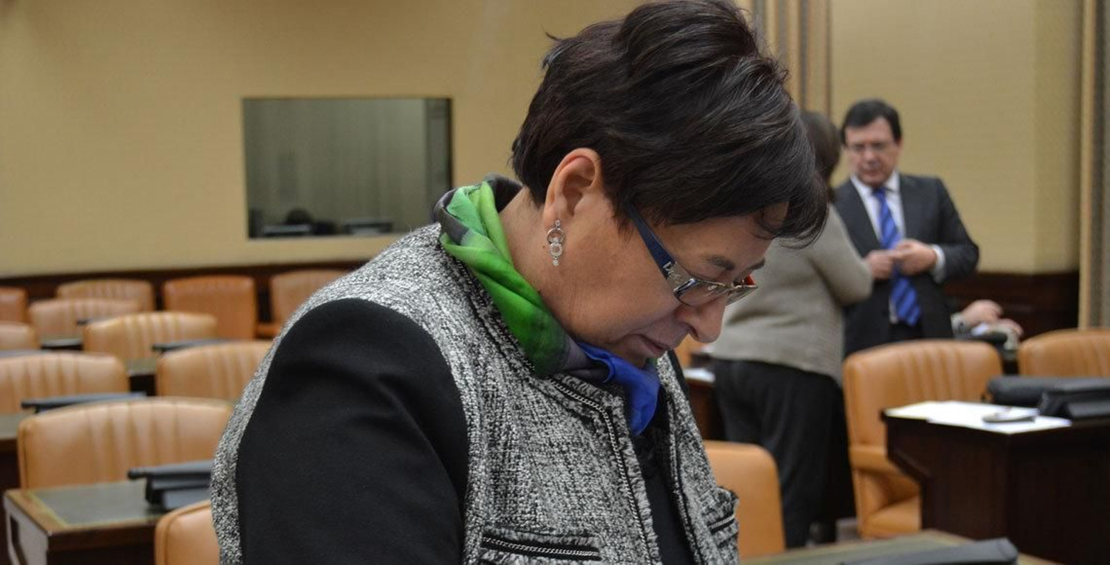 La portavoz del BNG en el Congreso, Olaia Fernández Davila.