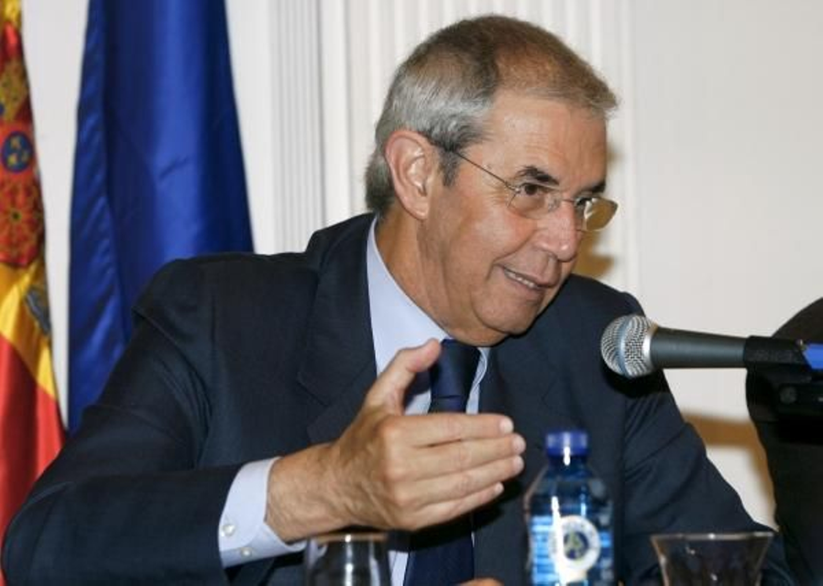 Touriño en la Casa de Galicia de Madrid.