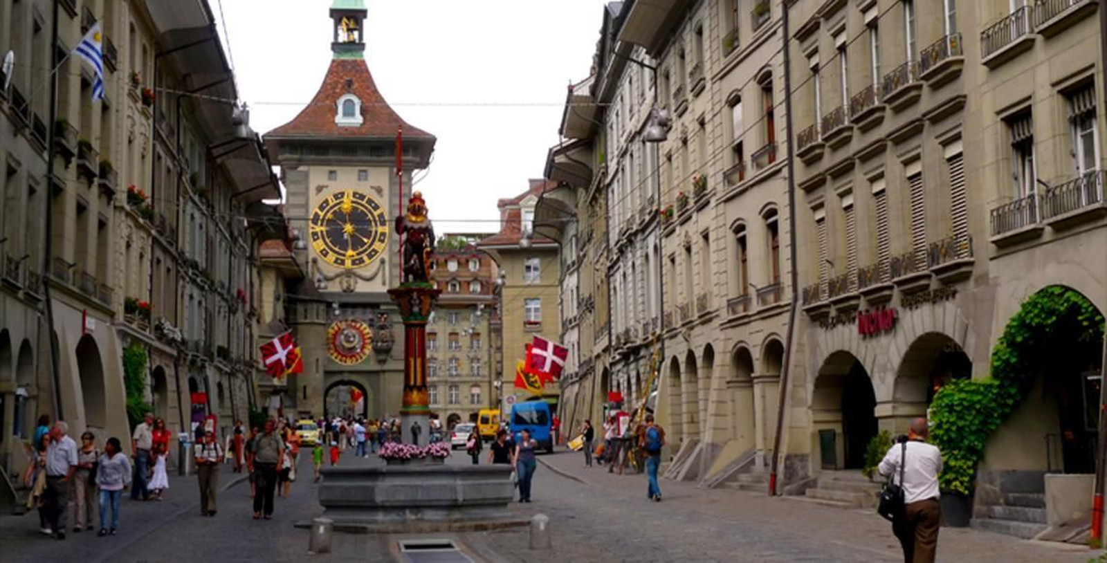 Centro histórico de Berna.
