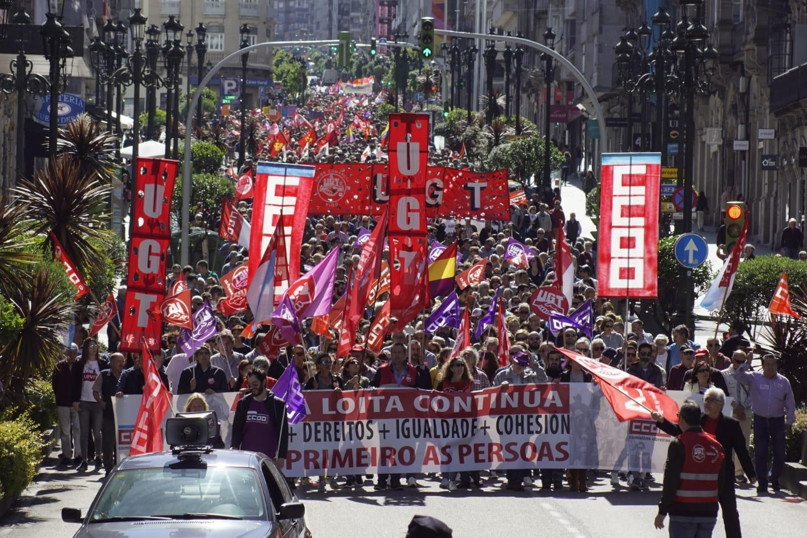 1 de Mayo Vigo 2019 12 // Vicente Alonso