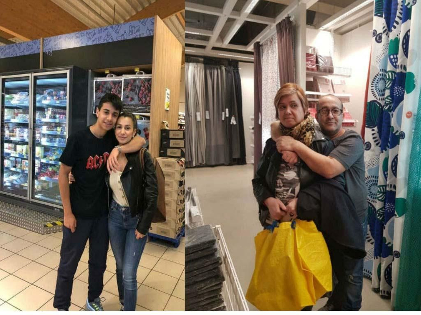 José Mateos Mariscal con su familia en Alemania