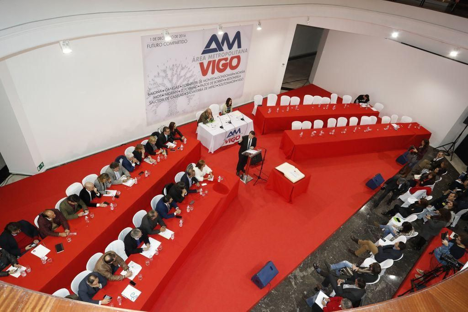 La sesión de constitución de la asamblea del Área se celebró en diciembre de 2016.