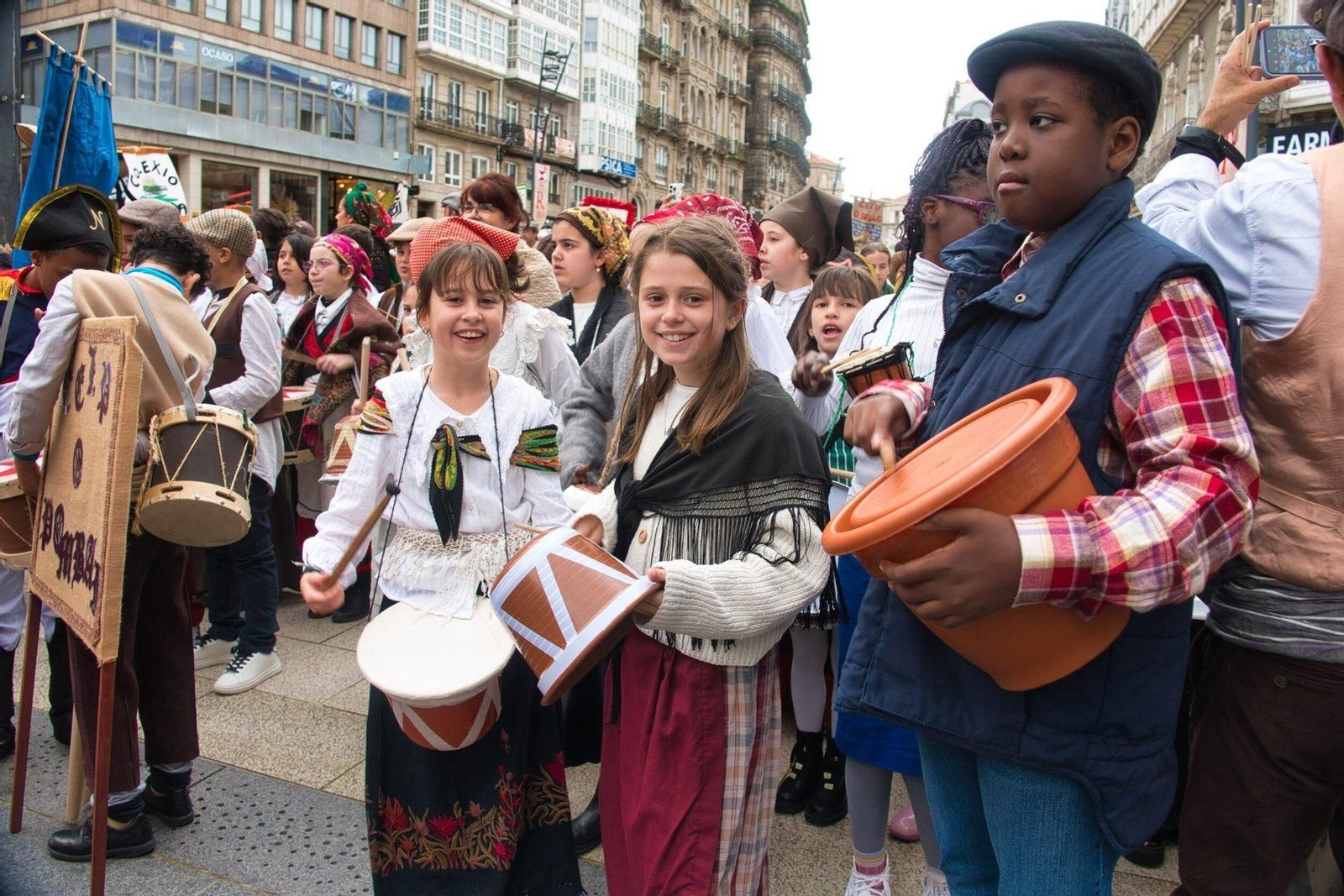 Celebración de la Reconquistiña en Vigo.
