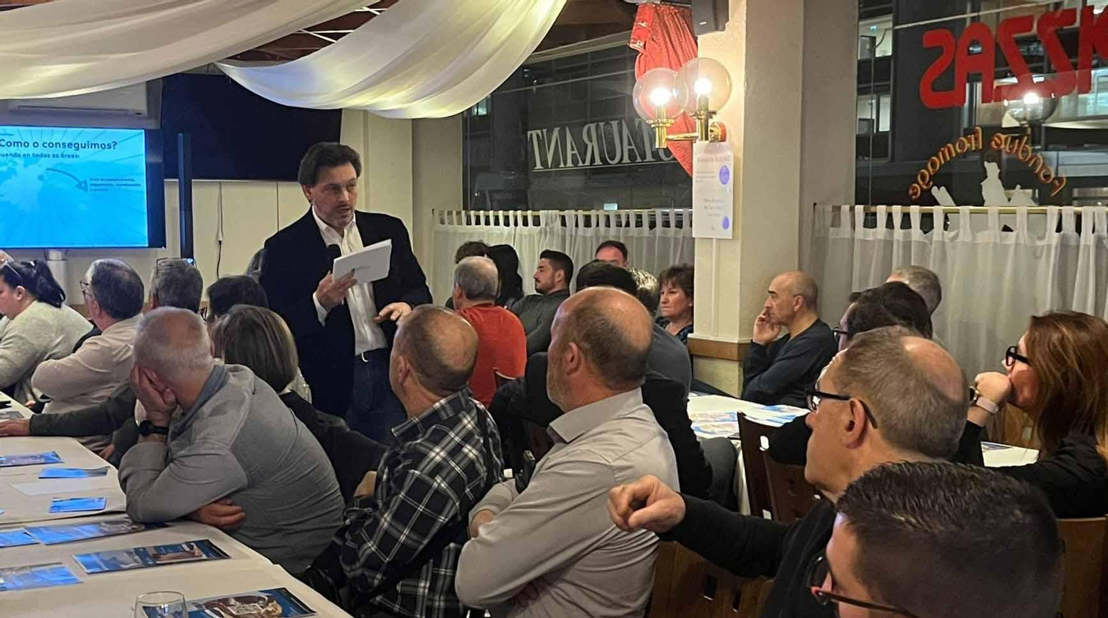 Imagen de la presentación en Ginebra