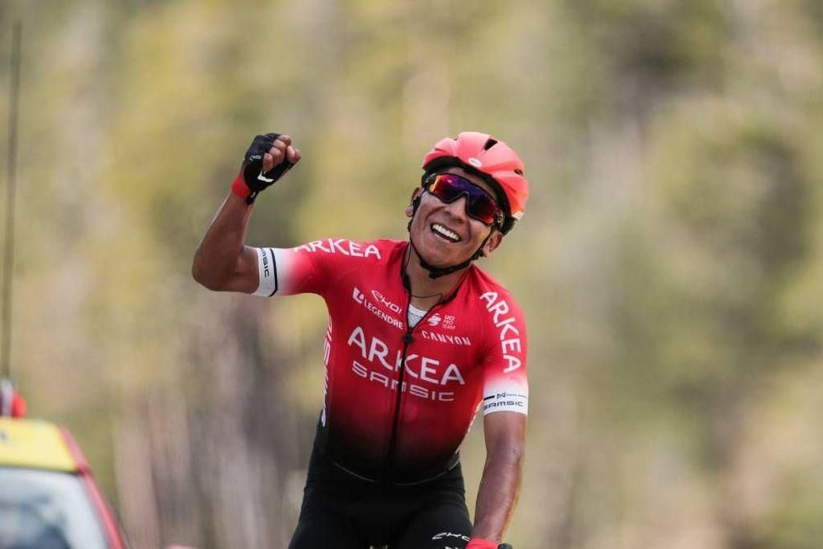 Nairo Quintana, en la París-Niza.