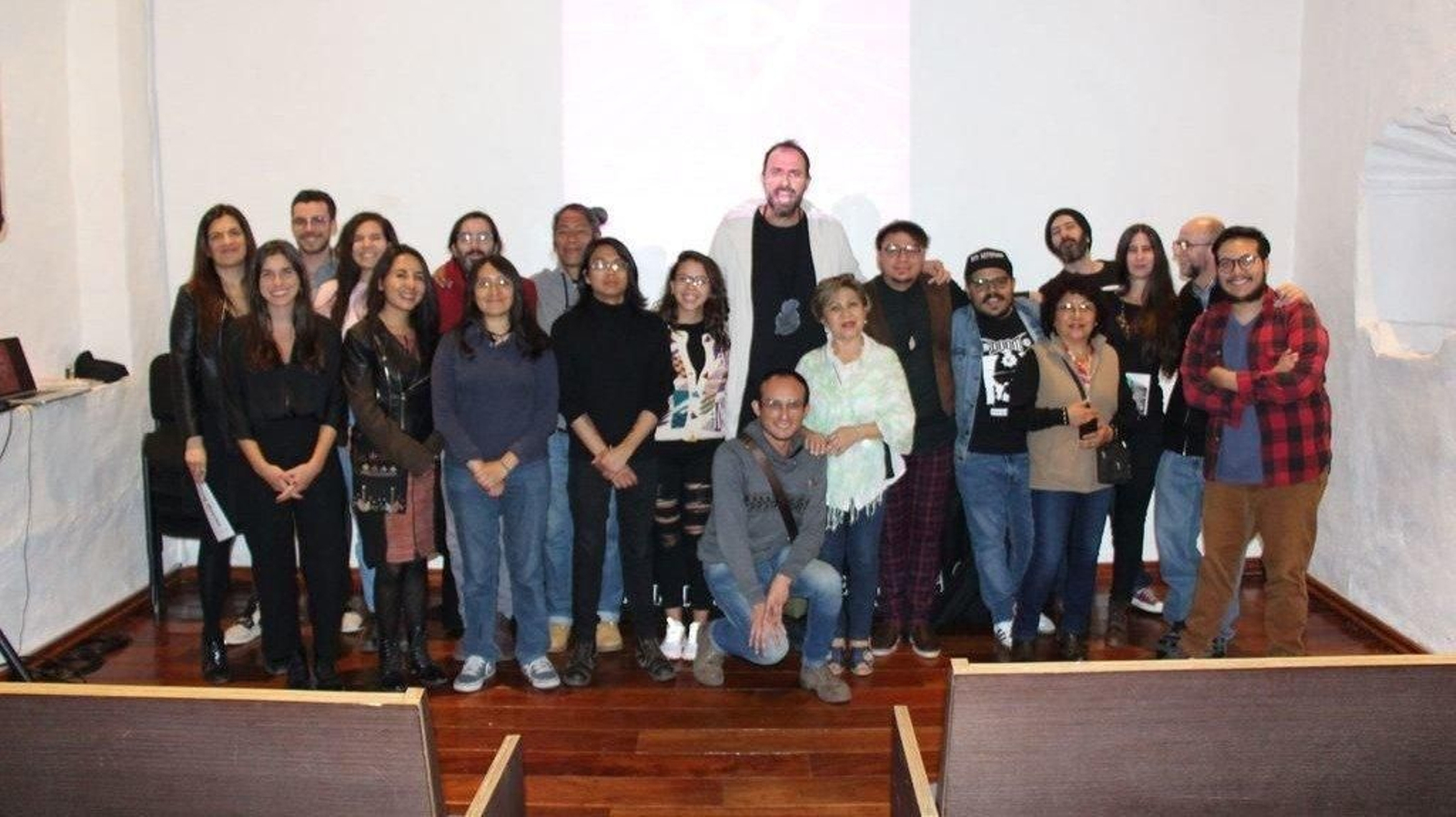 La edición mexicana del festival Kerouac tuvo su primer recital en el Claustro de Sor Juana.