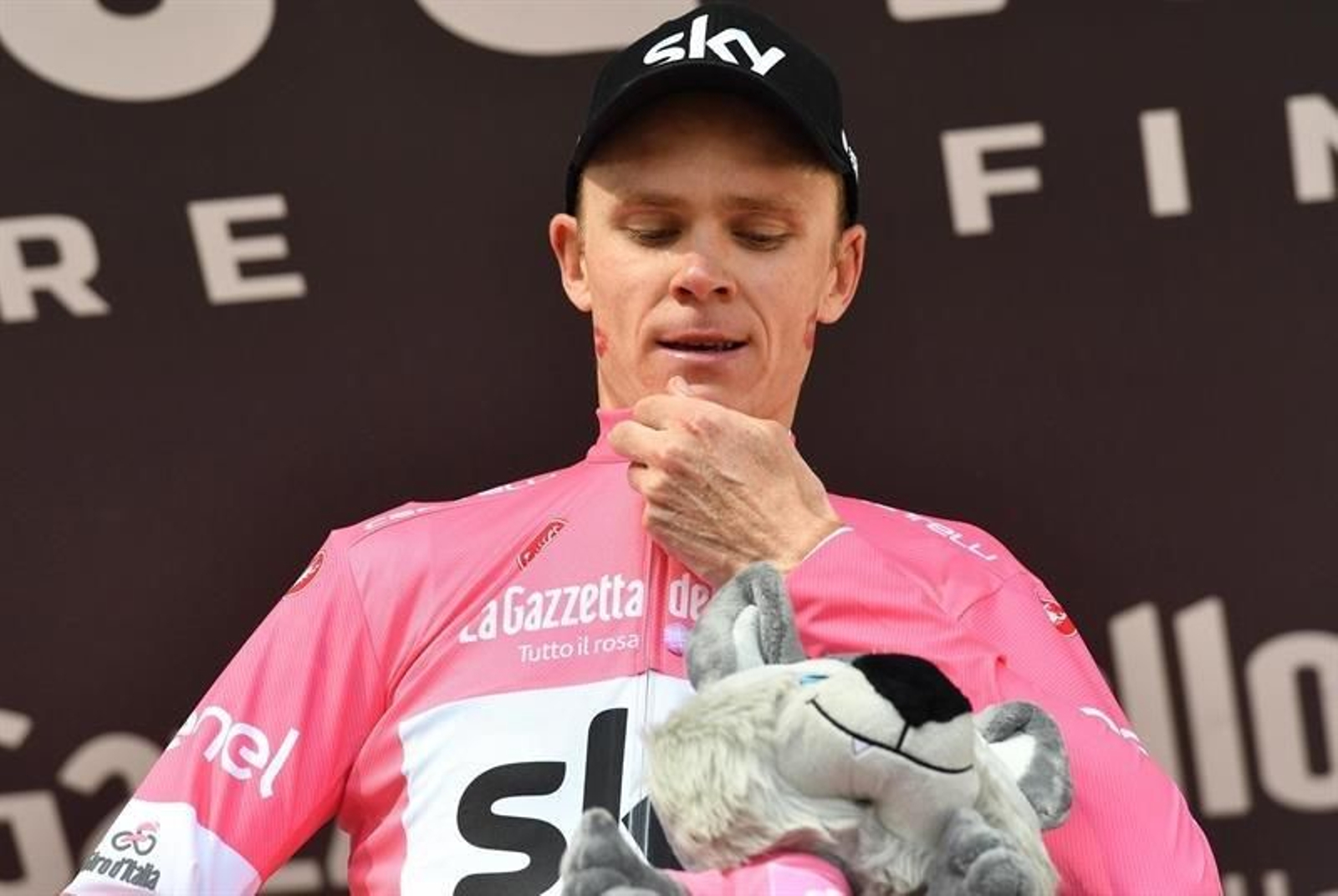 El nuevo líder de la general, el británico Chris Froome
