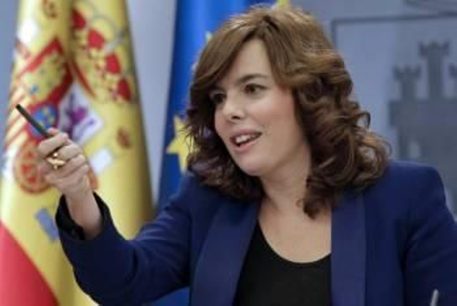 Soraya Sáenz de Santamaría. (Foto: EFE)