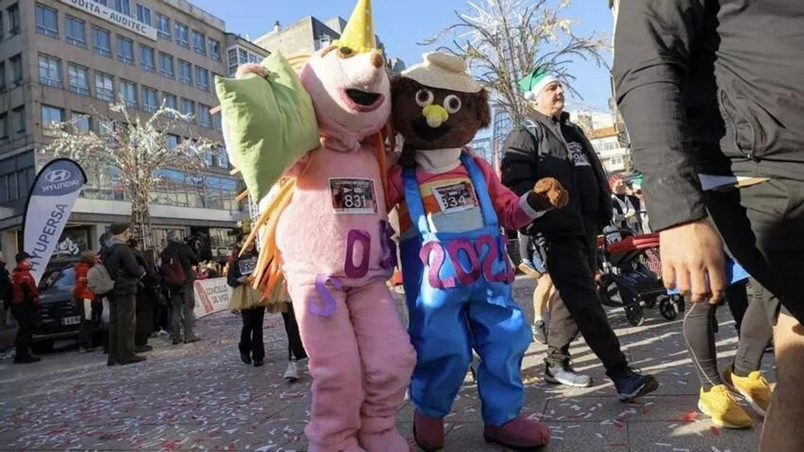 Galería | Vigo corre la San Silvestre 2024 entre multitud de disfraces