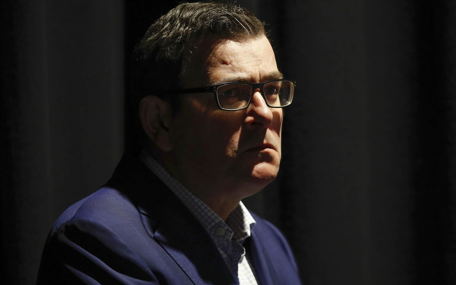 El primer ministro del estado de Victoria, Daniel Andrewsen una conferencia de prensa en Melbourne. EFE/EPA/DANIEL POCKETT AUSTRALIA AND NEW ZEALAND OUT